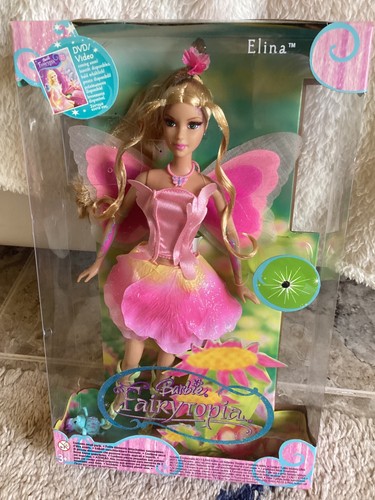 Barbie fairytopia elina nrfb - barbie,