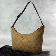 GUCCI GG Canvas Mezza Luna
