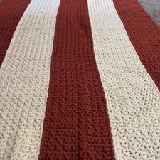 Coperta vintage nonna fatta a