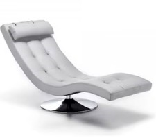 chaise longue in ecopelle