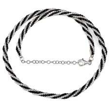 Collana unisex perle rotonde