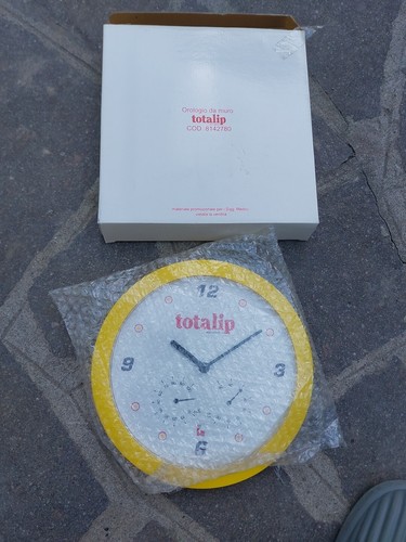 Orologio pubblicitario totalip - orologio,
