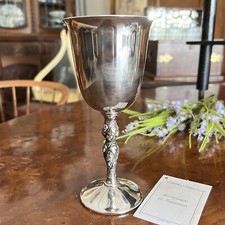 Calice in Argento Placcato Bicchiere per da vino Silver Plated Retrò Vintage