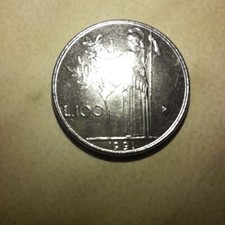 ITALIA 100 LIRE 1991 MINERVA