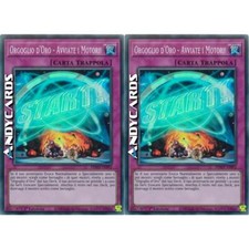 2x ORGOGLIO D'ORO - AVVIATE I MOTORI! • Super R • PHHY IT092 • 1Ed • Yugioh!