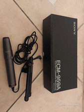 Microfono Sony ECM 959A pari al nuovo perfettamente funzionante