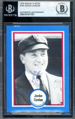 Autografo jocko conlan beckett - conlan,