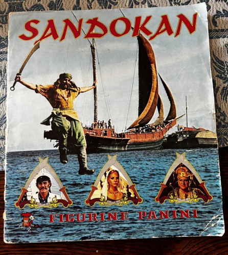 Album figurine panini - figurine, sandokan