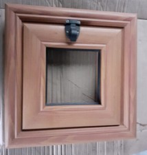 Sportello Contatore Acqua Luce Gas in Alluminio con Vetro 36 cm X 36 cm