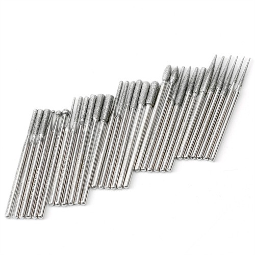 Kit punte diamantate pezzi - 30,