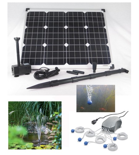 Pompa solare 50w - pompa, +