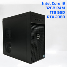 Dell Precision 3630 Intel Core i9-9900K 32 GB RAM 1 TB SSD NVIDIA GeForce RTX 2080