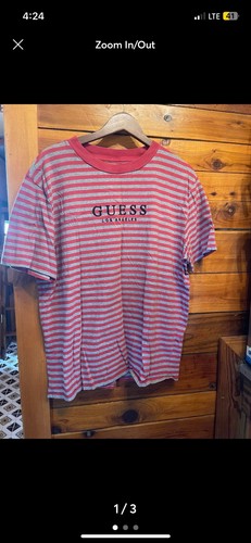 Shirt uomo guess righe - t-shirt,