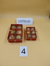 Lotto palline natalizie