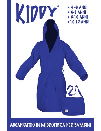 Accappatoio tecnico kiddy - accappatoio,