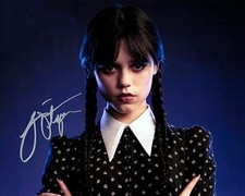Jenna Ortega foto autografata