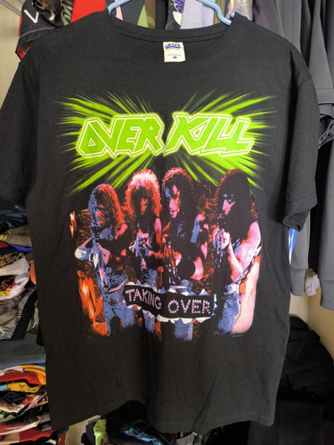 Shirt vintage overkill - vintage,