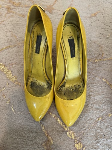 Louis vuitton tacco giallo - louis,