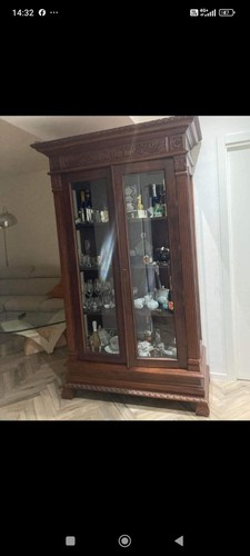 Credenza vetrina antica - , in