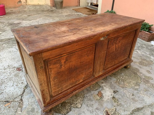 Cassapanca baule arte povera - arte,