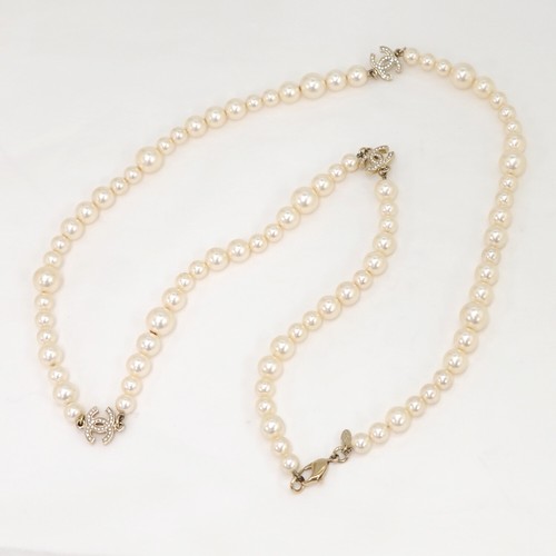 Collana chanel loghi perle - collana,