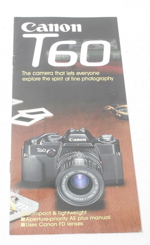 Canon t60 brochure vendita - di,