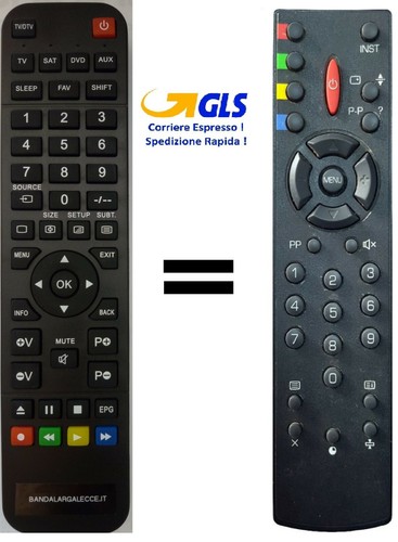 Telecomando già programmato
