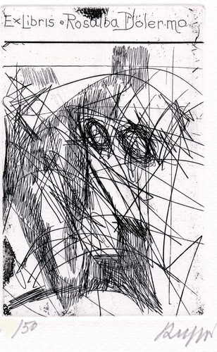 Piero ruggeri ex libris - piero ,