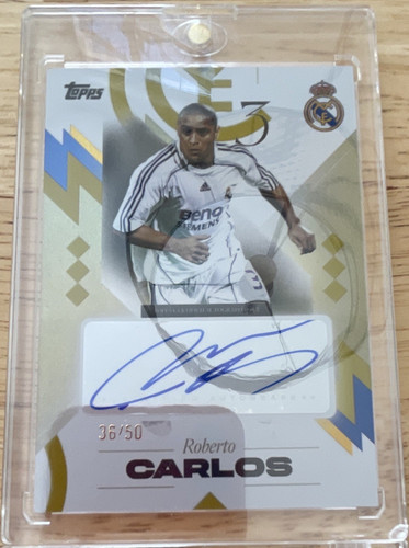 Autografo topps roberto - autografo,