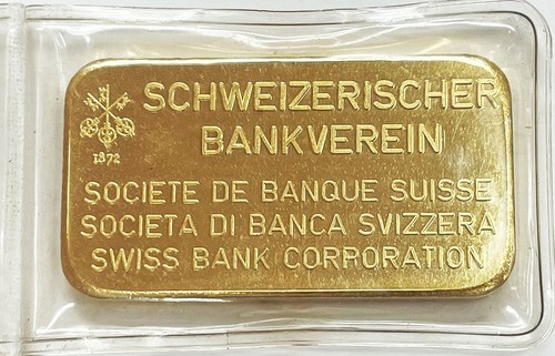 Gold schweizerischer bank - schweizerischer, of