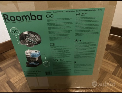 Robot lavasciuga roomba - lavasciuga,
