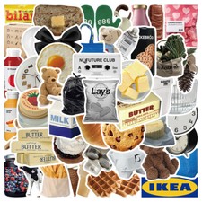 50pcs IKEA Stickers Cupboard