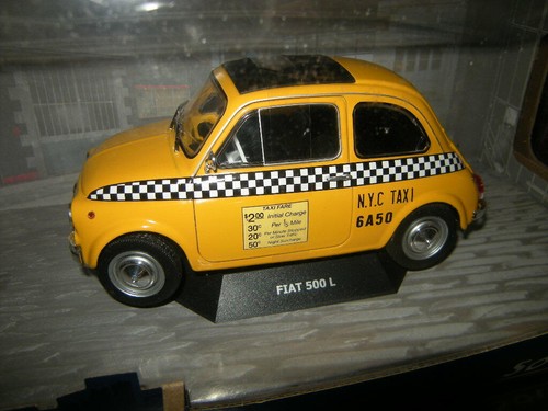 Solido fiat 500 taxi - fiat,