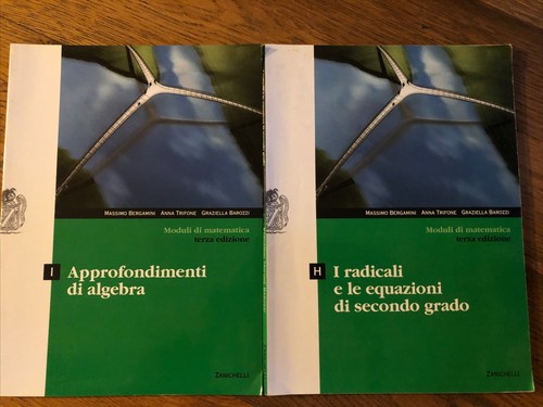 Moduli matematica e - matematica,