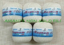 Lotto di 5 gomitoli da 100 gr