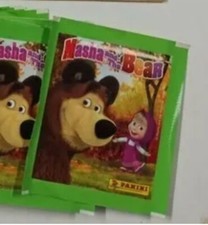 Panini 1x Bustina Packet figurine Masha E Orso And The Bear