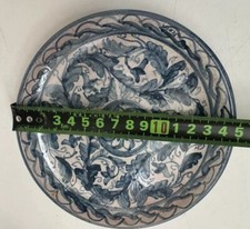 Piatto Ceramica Dipinto A Mano. Made In Sicilia - Sciacca 