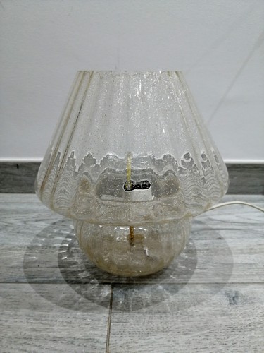 Lampada abat jour fungo vetro - lampada,