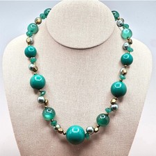 Collana boutique verde - collana, teal