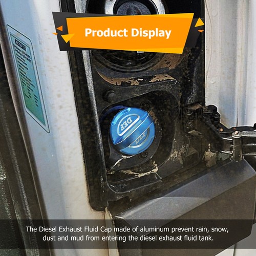 Aluminum def cap for ford - def,