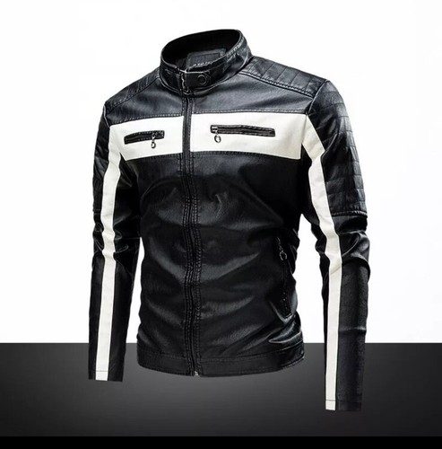 Giubbotto biker uomo casual