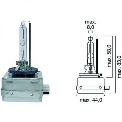 Lampadina xenon d1s 35w - xenon,
