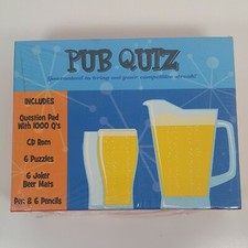Pub Quiz - Gioco da tavolo per famiglie e gruppi - 2-6 giocatori o squadre - 1000 domande