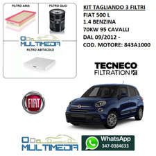 KIT TAGLIANDO 3 FILTRI TECNECO