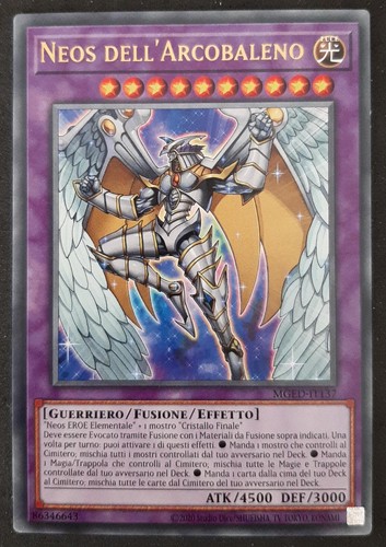 Neos dell arcobaleno rara - neos, oro
