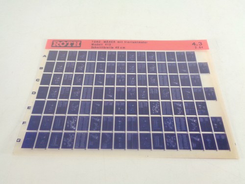 Microfiche catalogo ricambi - catalogo,