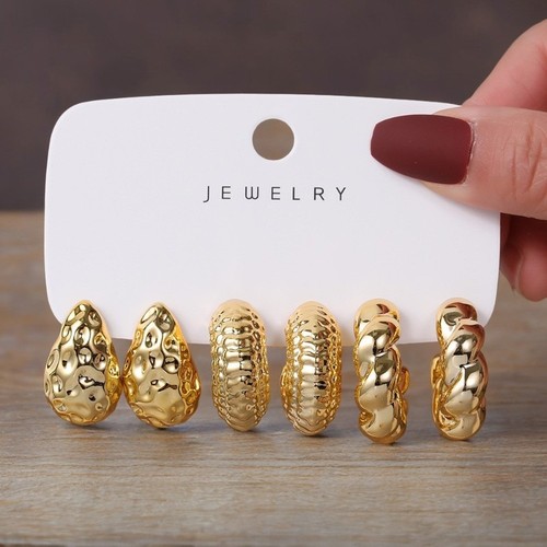 Set orecchini oro - , 3