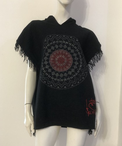 Desigual mantella nera - desigual,