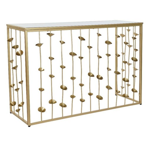 Consolle vintage dorata con - consolle,