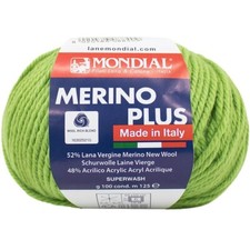10 GOMITOLI DA 100GR "MERINO PLUS"52%LANA VERGINE MERINO 48%MICROFIBRA PC